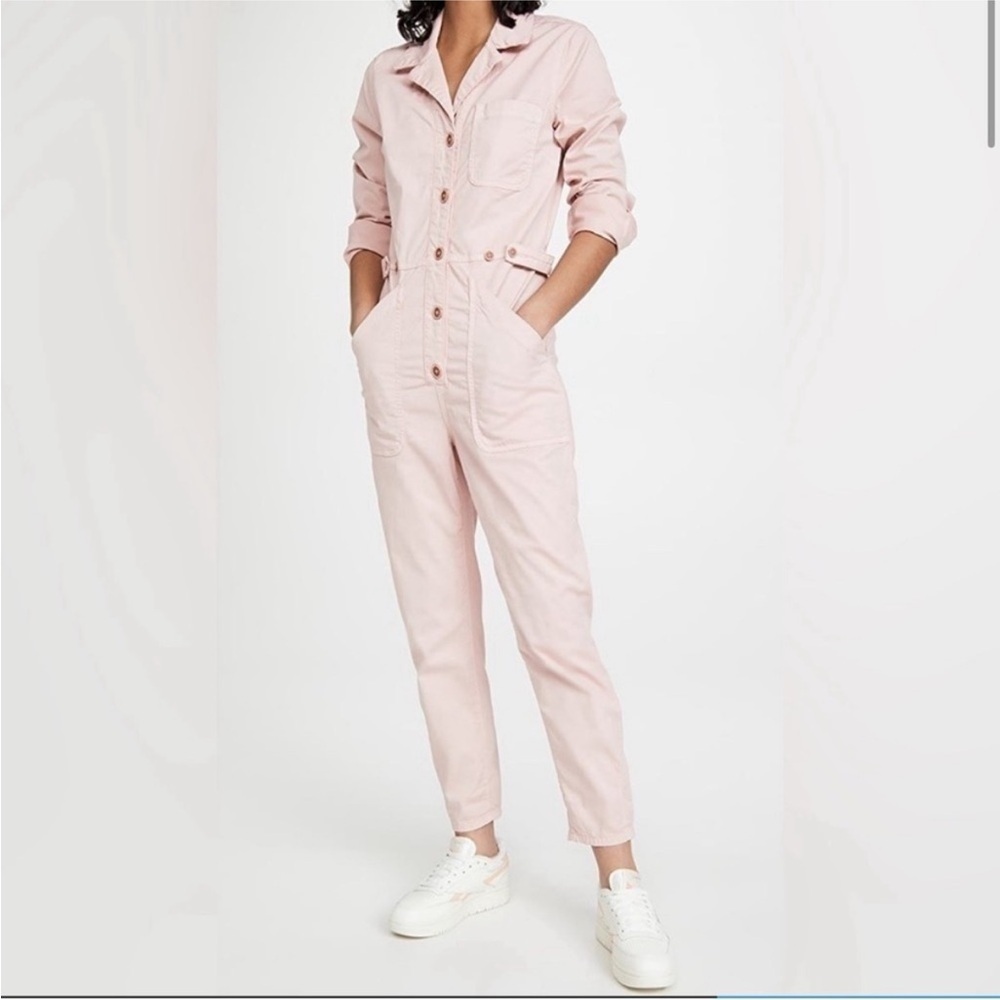 Veronica Beard Wren Boiler Jumpsuit. Pink size small - Picture 6 of 13